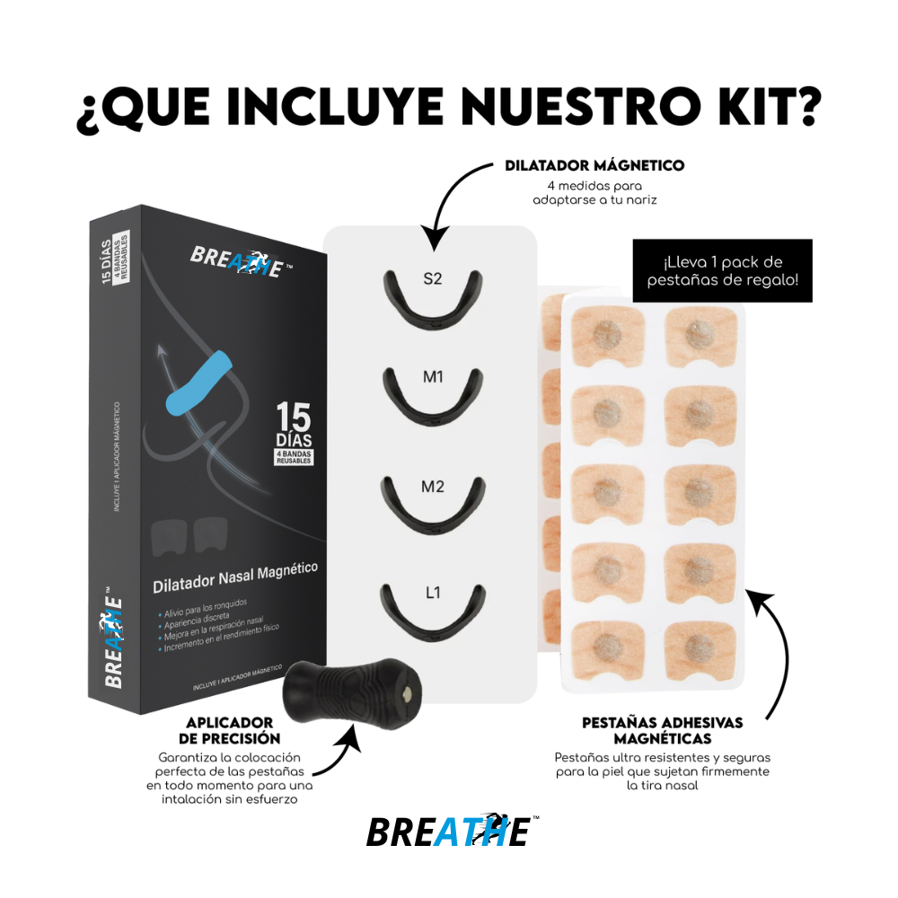 BREATHE™ - Descansa Mejor, Vive Mejor